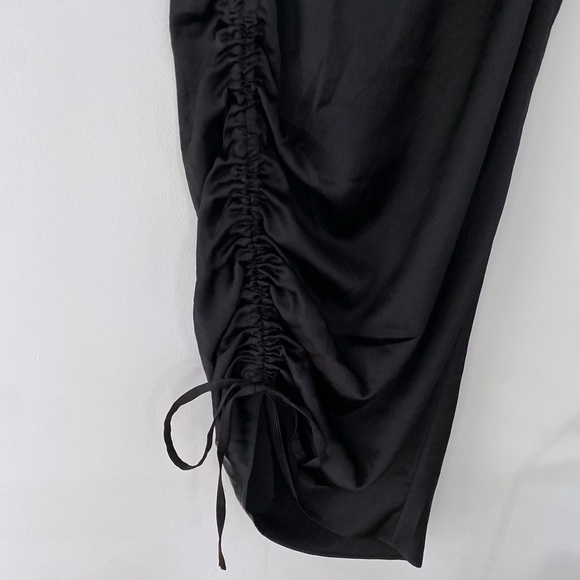 Alexander Wang NWT One Shoulder Ruched Dress - Picture 6 of 9